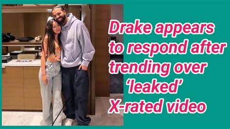 drake.leaked photo|Drake appears to respond after trending over ‘leaked’ X